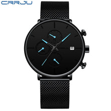 Load image into Gallery viewer, CRRJU Fashion Watch Men