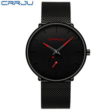 Load image into Gallery viewer, CRRJU Fashion Watch Men