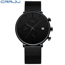 Load image into Gallery viewer, CRRJU Minimalist Dress Mens Watches