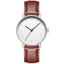 Load image into Gallery viewer, Bauhaus Minimalist Style Leather Watch