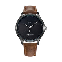 Load image into Gallery viewer, Top Brand Men Leather Quartz Watch
