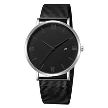 Load image into Gallery viewer, Black Luxury Fashion Mens Minimalist Watches
