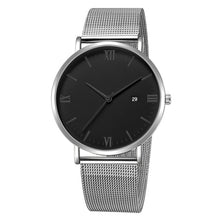 Load image into Gallery viewer, Black Luxury Fashion Mens Minimalist Watches
