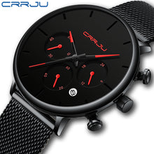 Load image into Gallery viewer, Top Luxury Brand CRRJU Men Watch
